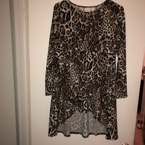 Chico’s animal print top, Chico’s Size 1